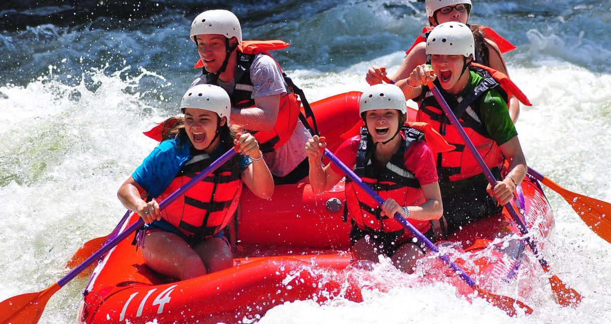 Go White Water Rafting